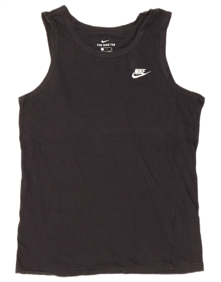 Nike Mens Vest Top Small Black Cotton