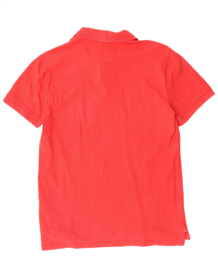 Jack Wills Mens Polo Shirt Medium Red Cotton