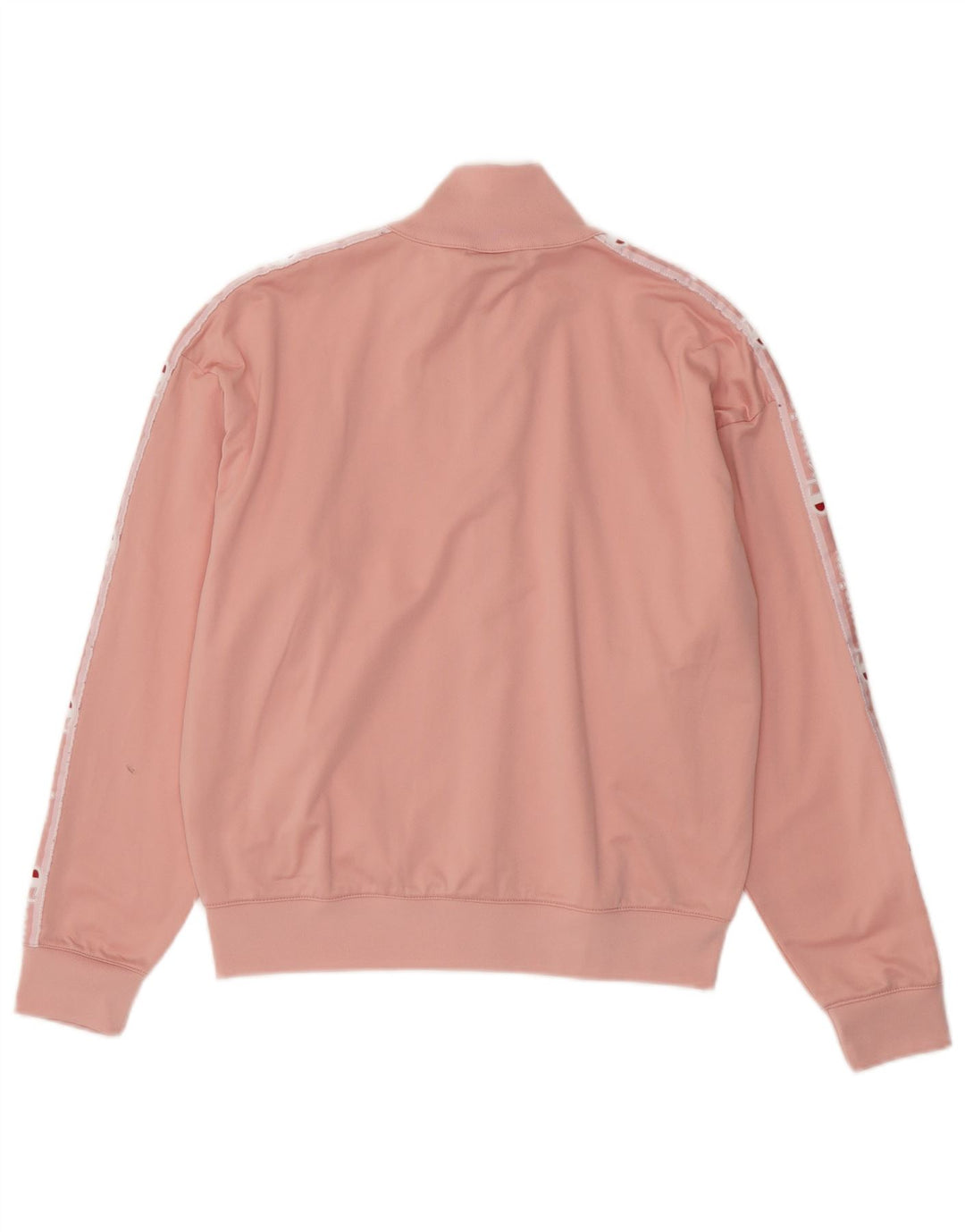 CHAMPION Womens Graphic Tracksuit Top Jacket UK 16 Large Pink Polyester