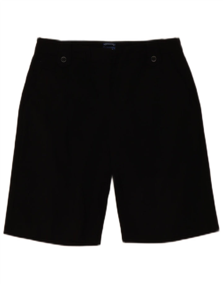 Izod Womens Chino Shorts US 2 XS W28 Black Rayon