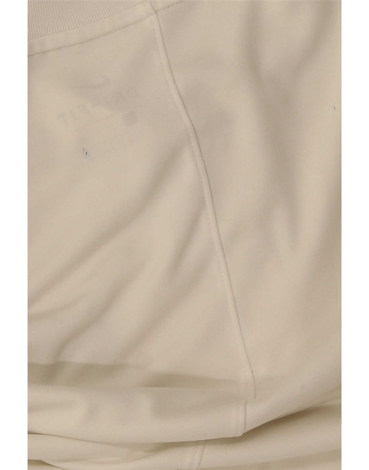 Nike Mens T-Shirt Top Large White Polyester