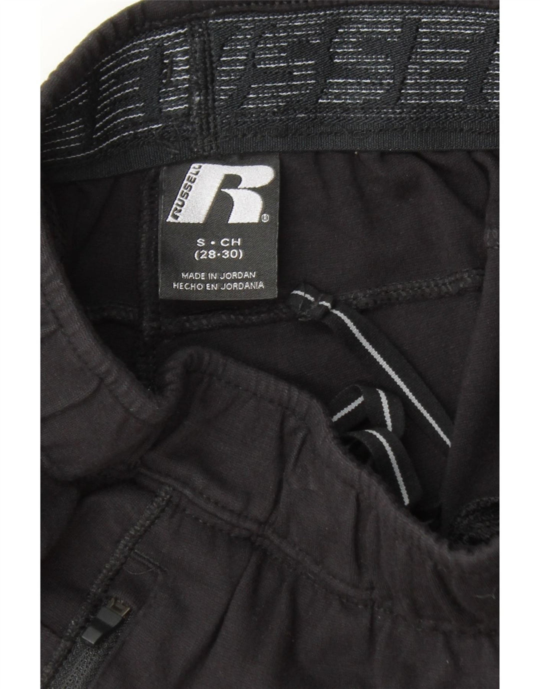 RUSSELL ATHLETIC Mens Tracksuit Trousers Joggers Small Black Vintage Russell Athletic and Second-Hand Russell Athletic from Messina Hembry 