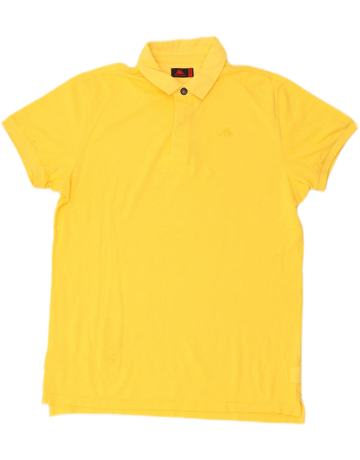 KAPPA Mens Polo Shirt XL Yellow