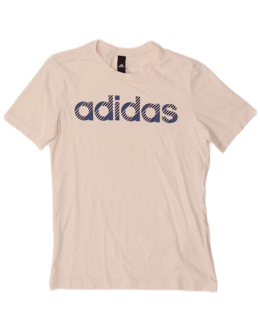Adidas Boys Graphic T-Shirt Top 13-14 Years White