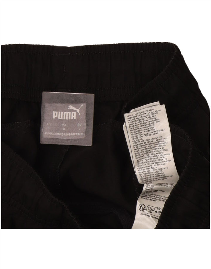 Puma Mens Sport Shorts Large  Black Polyester