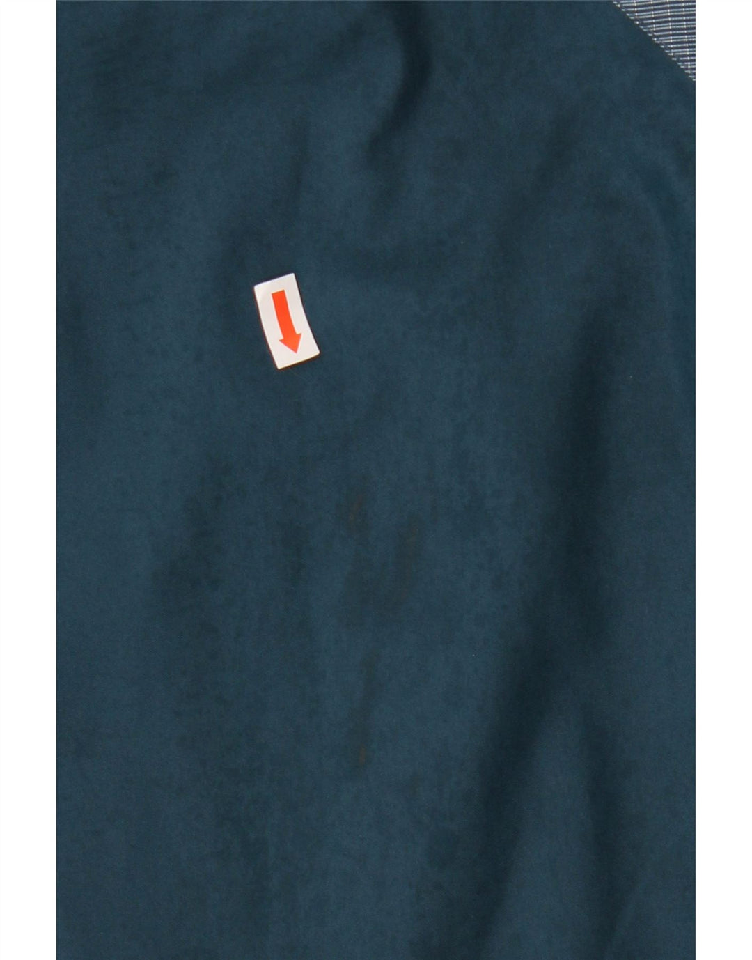 C&A Mens Zip Windbreaker Jacket UK 44 2XL Blue Colourblock Polyester Winter