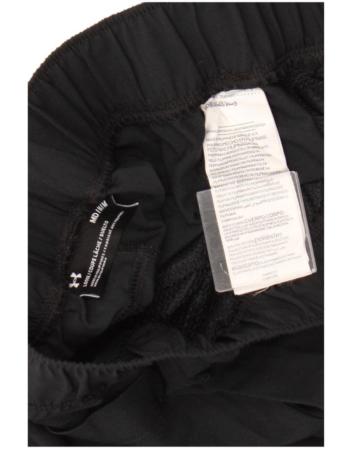 Under Armour Mens Joggers Casual Trousers Medium W30 L30 Black Polyester