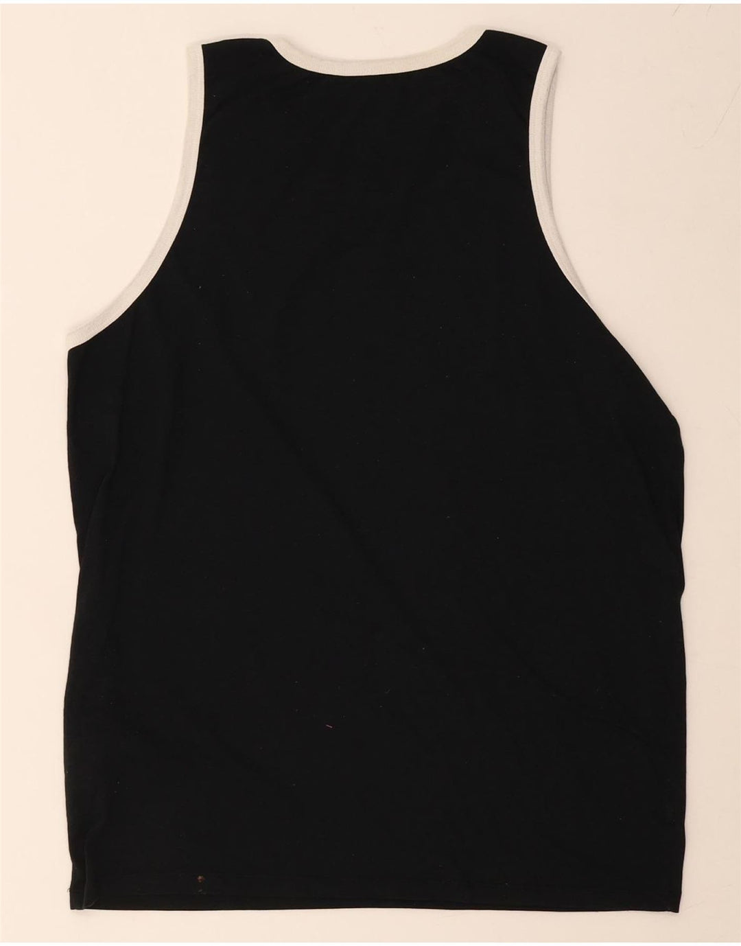 Nike Mens Athletic Cut Graphic Vest Top Medium Black Polyester