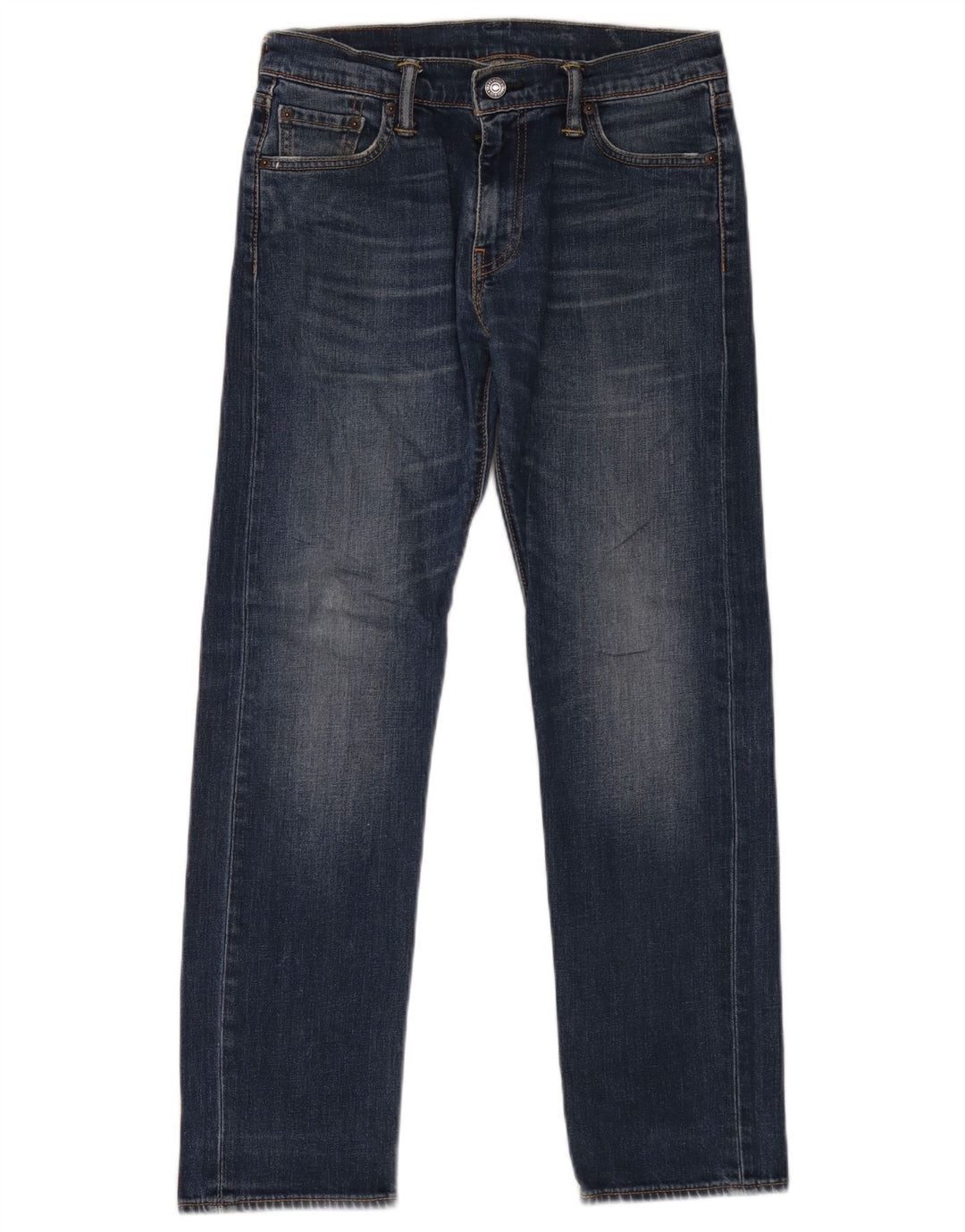 Levi's Mens Straight Jeans W30 L30 Blue Cotton