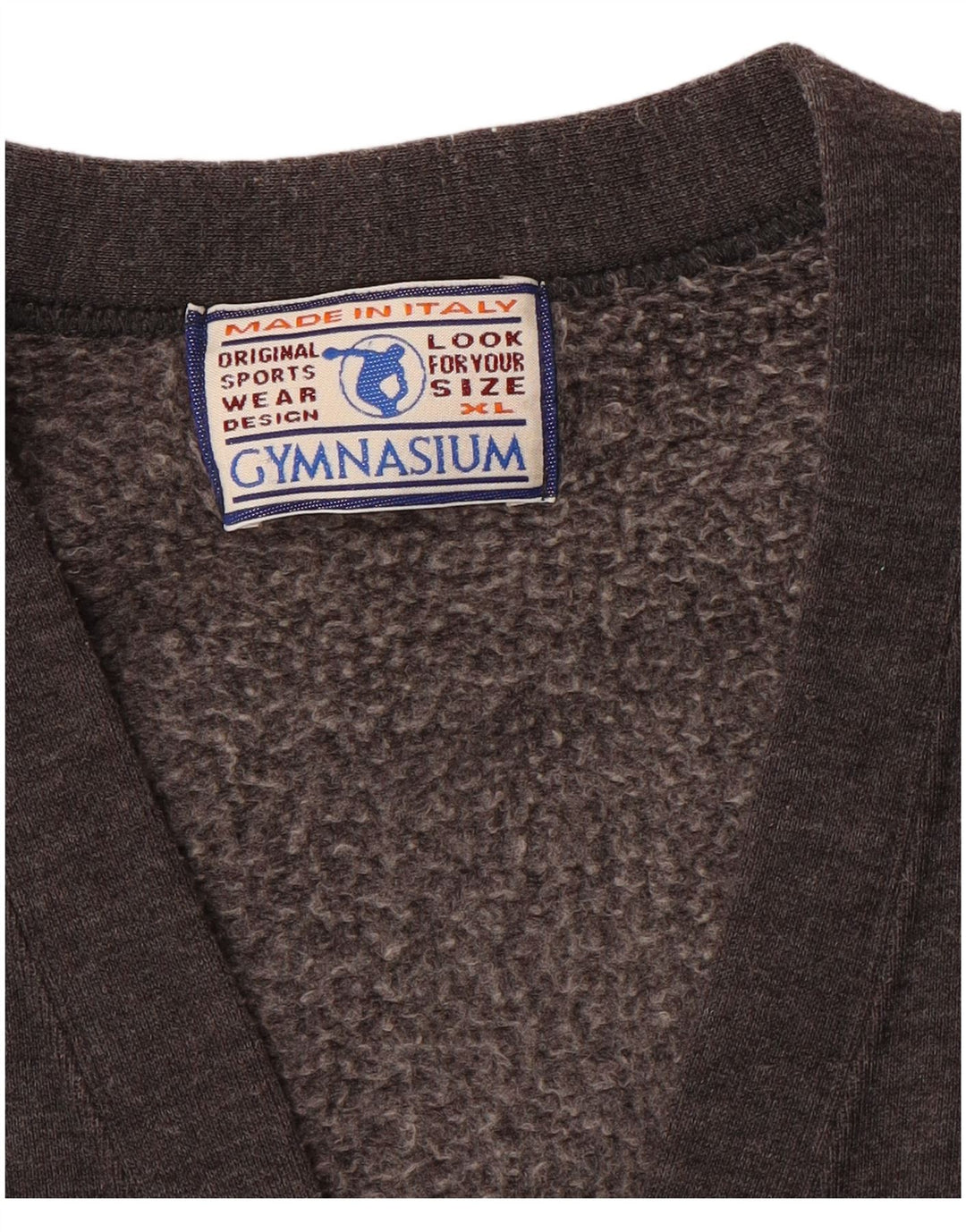 GYMNASIUM Mens Cardigan Sweater XL Grey