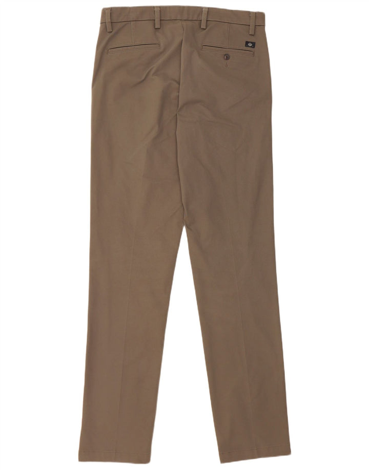 Dockers Mens Slim Chino Trousers W33 L36 Beige Cotton