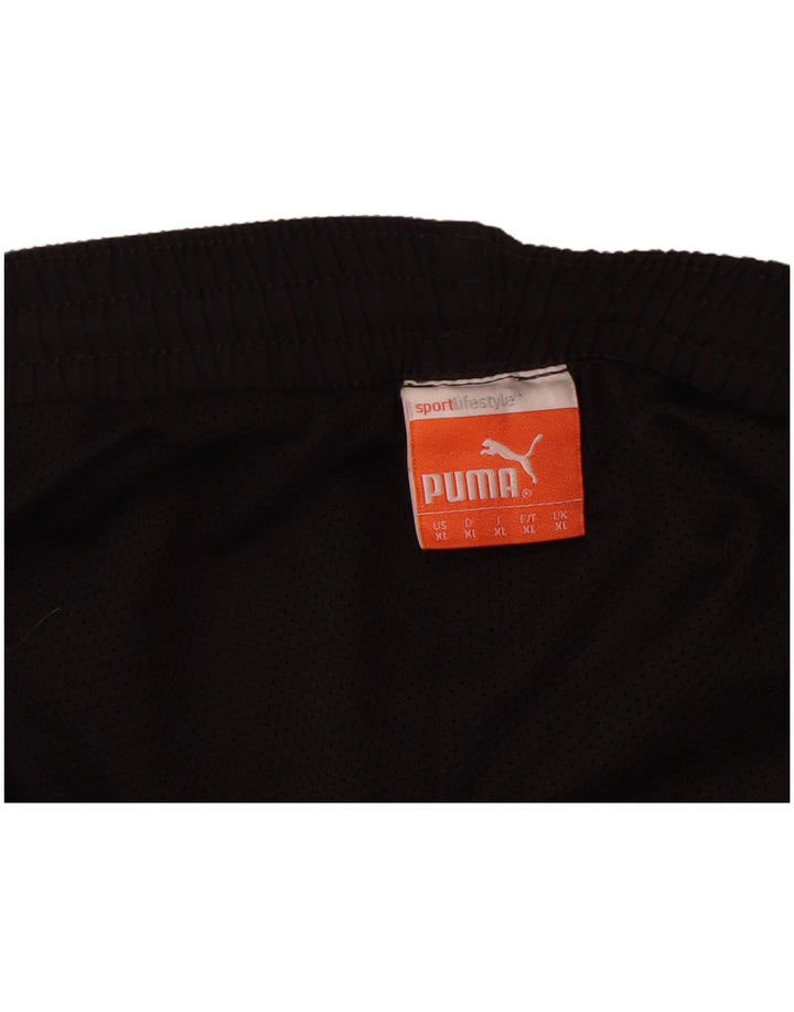 PUMA Mens Tracksuit Trousers XL  Black