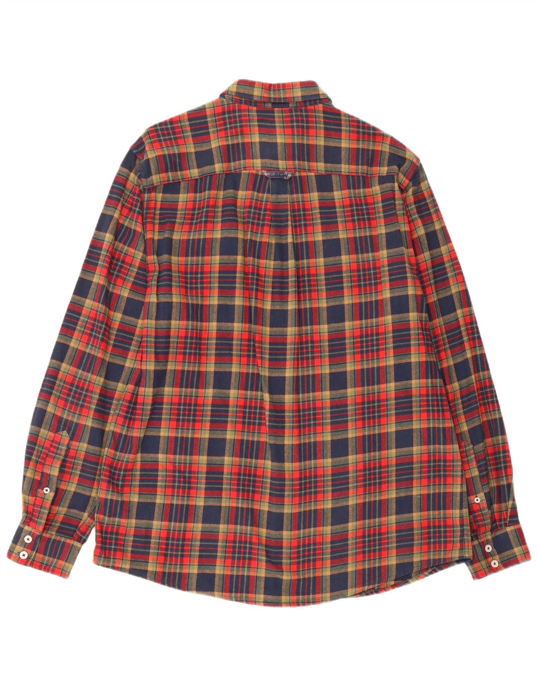 Crew Clothing Mens Classic Fit Flannel Shirt Large Multicoloured Check