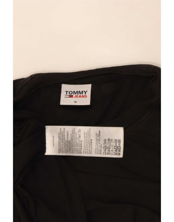 Tommy Hilfiger Mens T-Shirt Top Medium Black