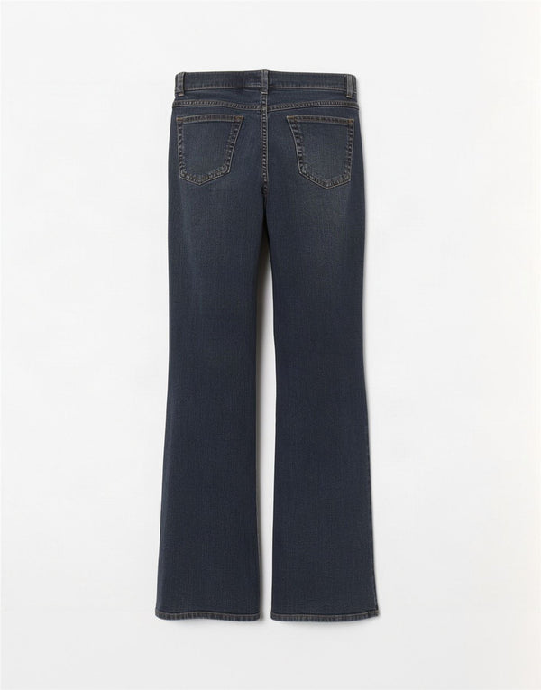 Marks & Spencer Womens Bootcut Jeans UK 16 Large W34 L31 Blue Cotton