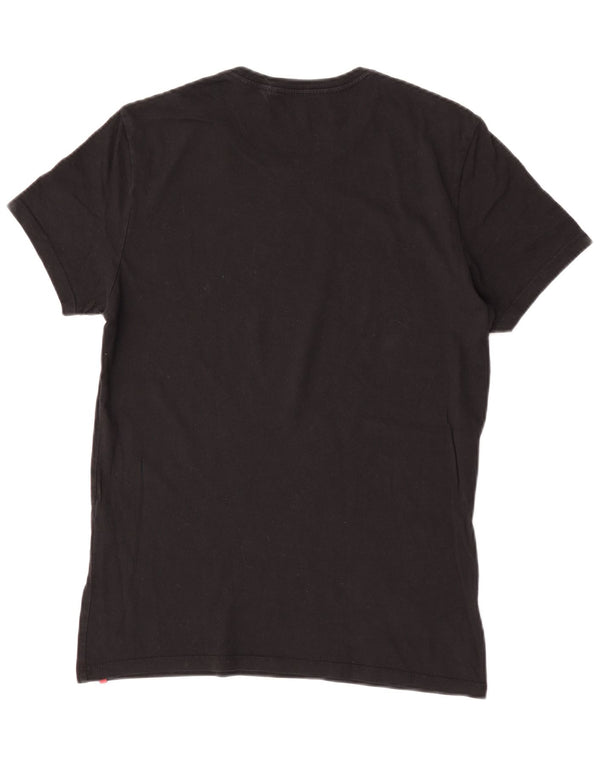 Levi's Mens T-Shirt Top Medium Black