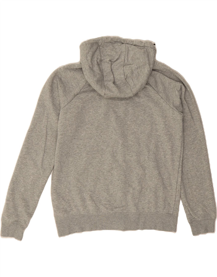 NIKE Mens Zip Hoodie Sweater Small Grey Cotton Vintage Nike and Second-Hand Nike from Messina Hembry 