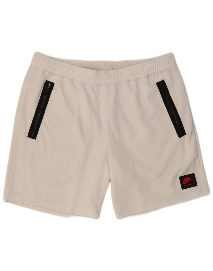 Nike Mens Sport Shorts 2XL  White Polyester