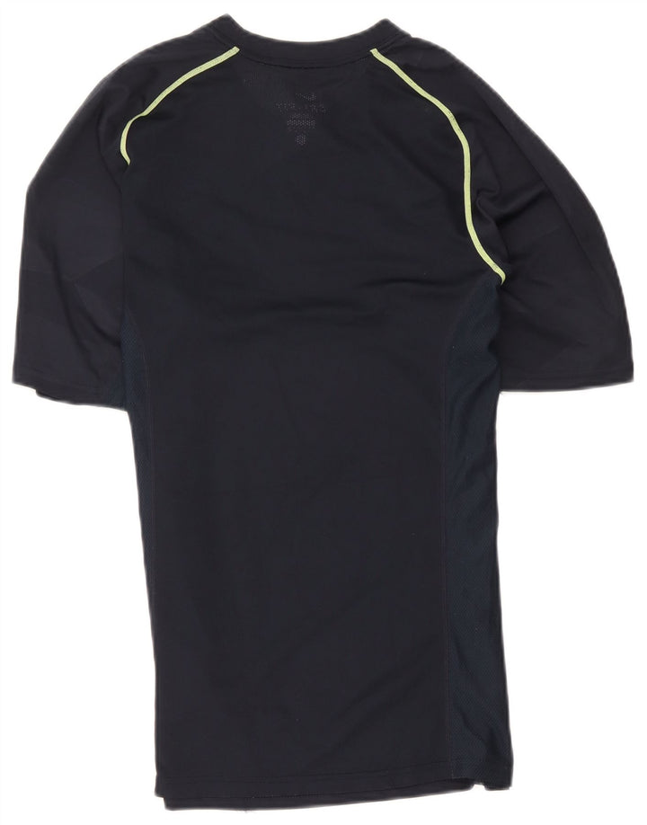Nike Mens Dri Fit T-Shirt Top Small Navy Blue Polyester