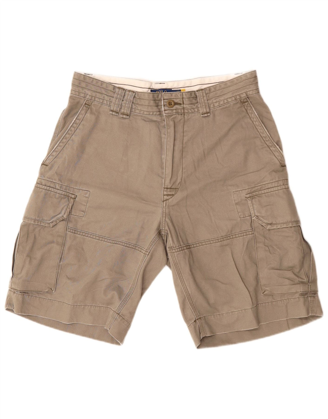 Polo Ralph Lauren Mens Cargo Shorts W32 Medium Grey