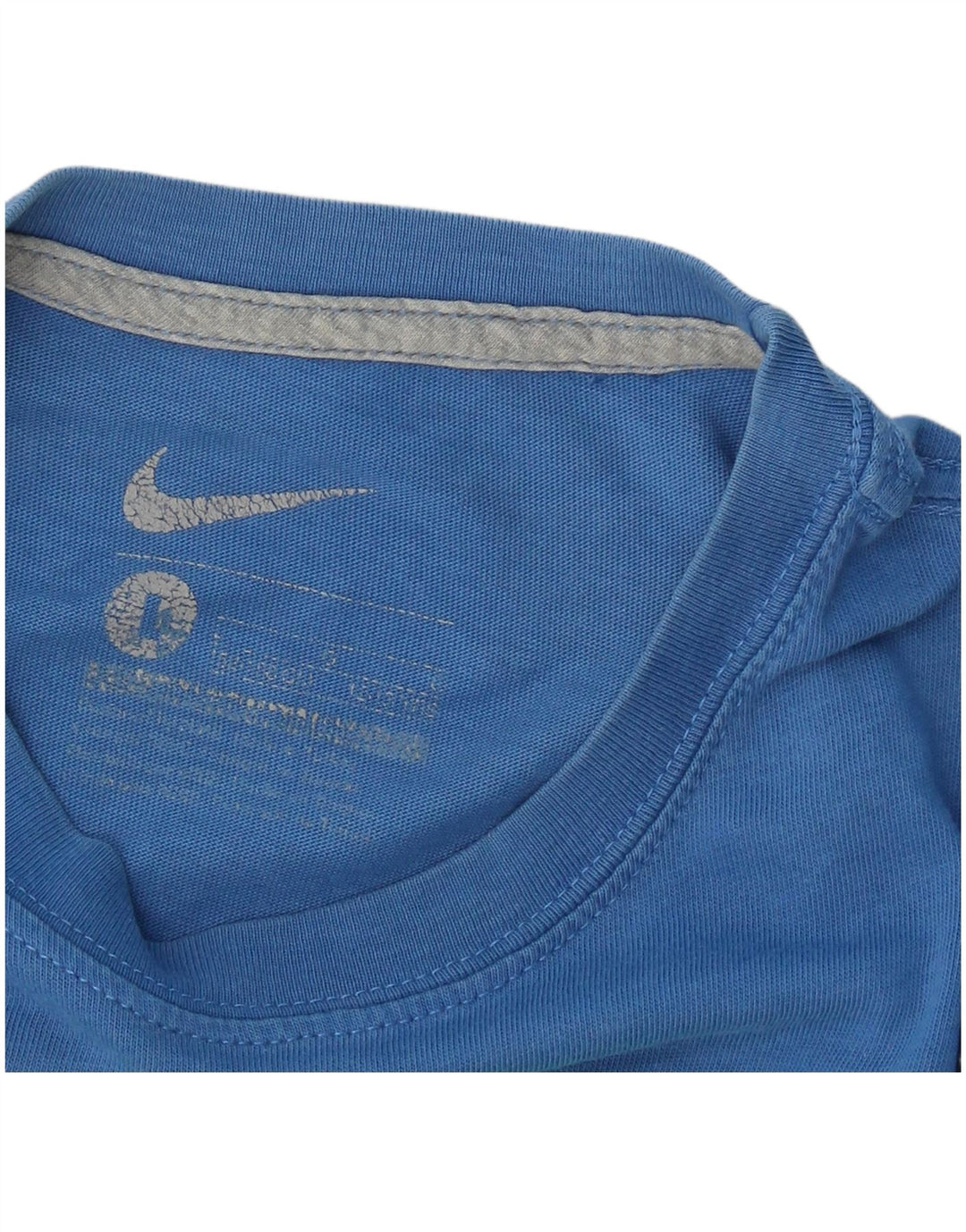 NIKE Boys Graphic T-Shirt Top 12-13 Years Large Blue