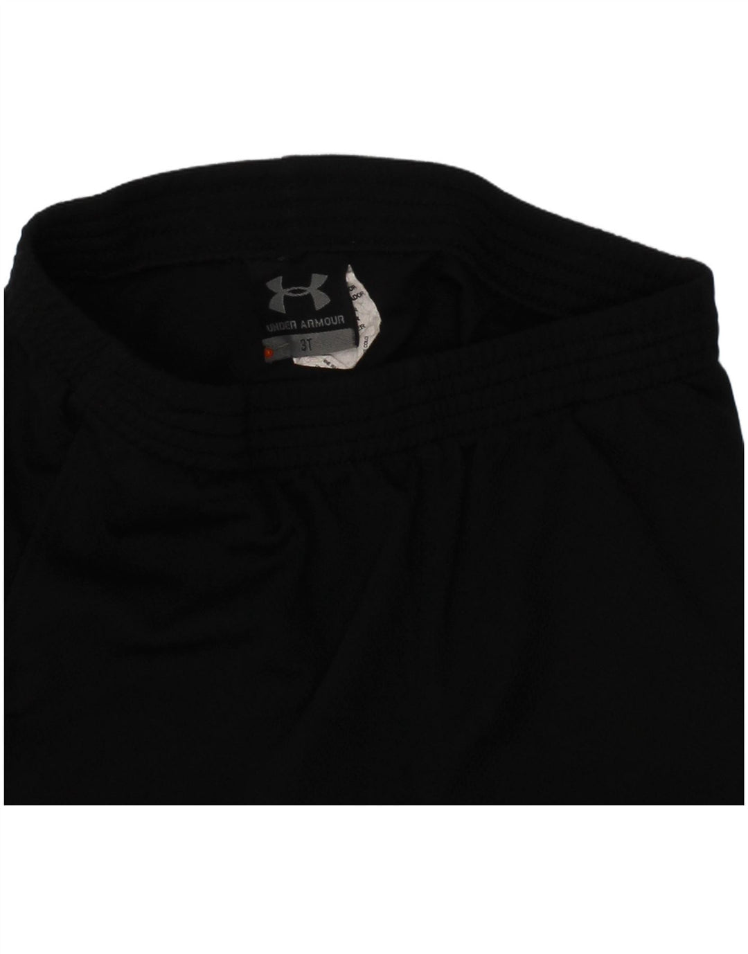 UNDER ARMOUR Boys Graphic Sport Shorts 2-3 Years  Black Polyester