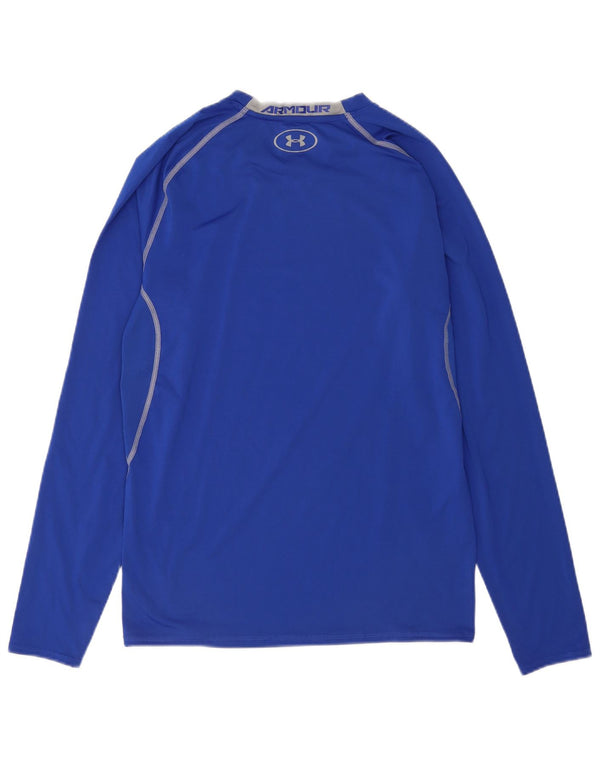 Under Armour Mens Graphic Top Long Sleeve Medium Blue