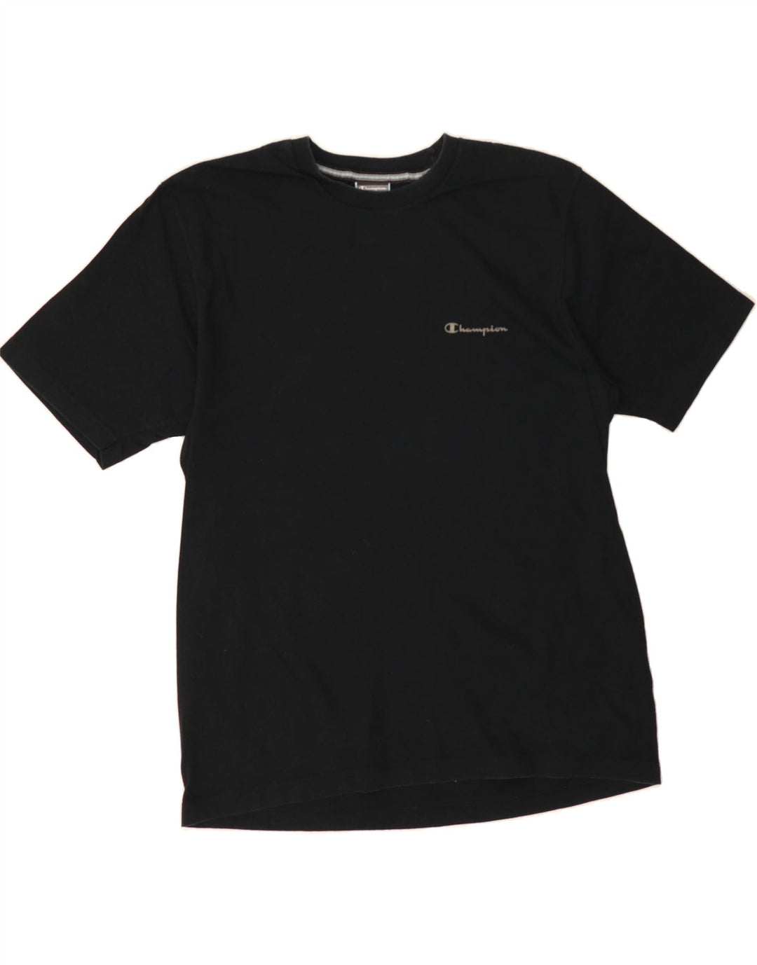 CHAMPION Mens T-Shirt Top Large Black Cotton Vintage Champion and Second-Hand Champion from Messina Hembry 