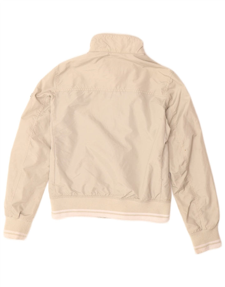 WOOLRICH Boys Bomber Jacket 11-12 Years Beige Nylon