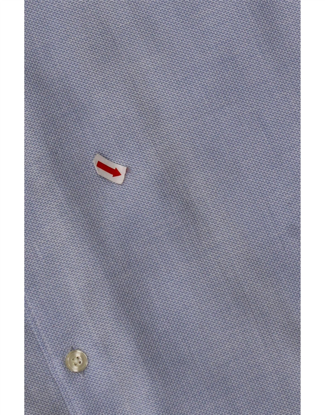 ZARA Mens Slim Fit Shirt Large Blue Cotton