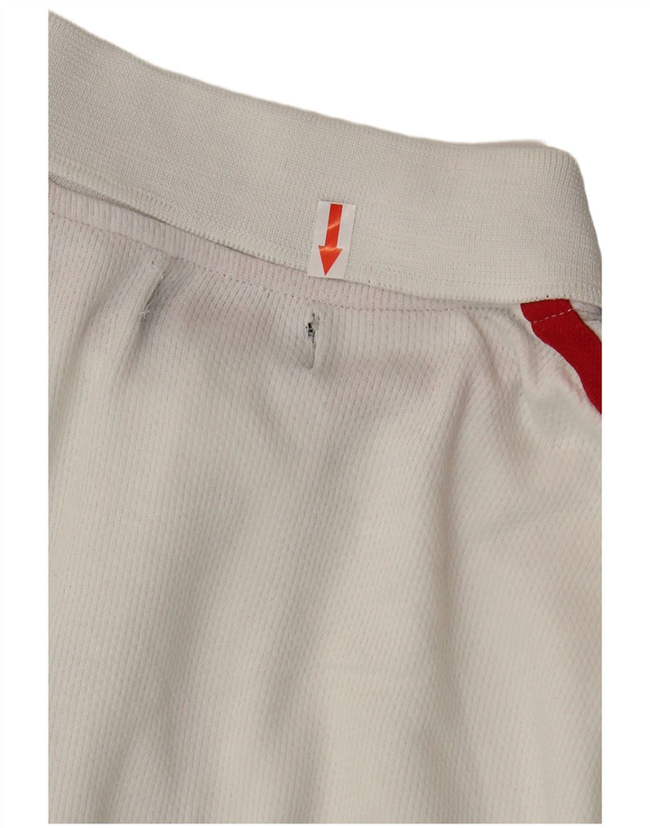 Kappa Mens Polo Shirt Small White Colourblock Cotton