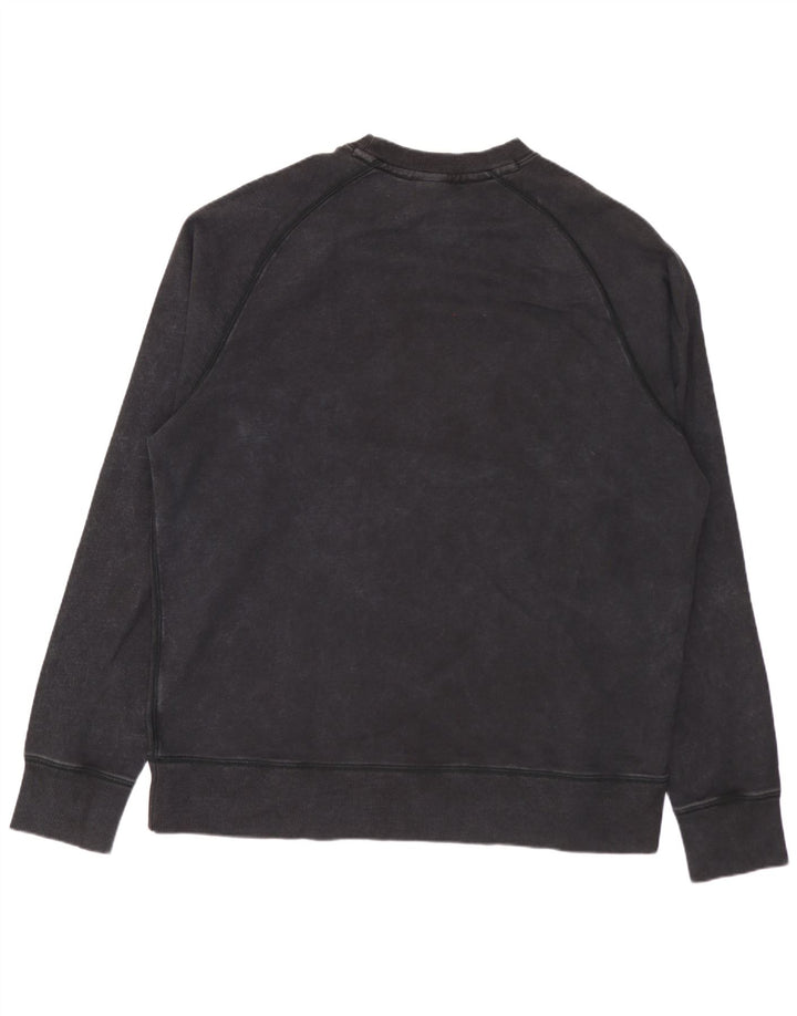 Nike Mens Graphic Sweatshirt Jumper XL Black Cotton