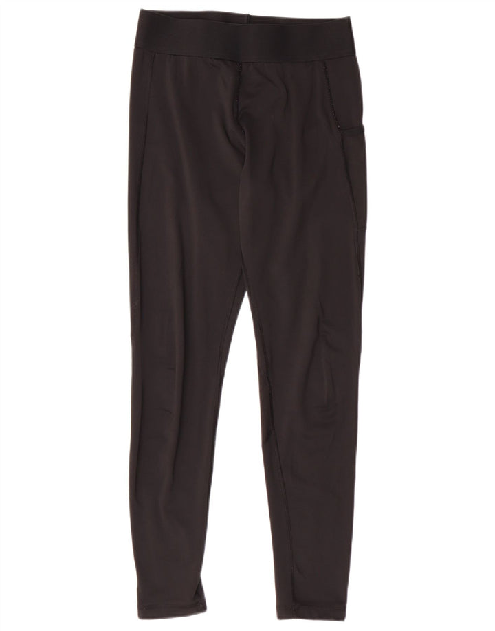 Adidas Womens Tech Fit Graphic Leggings UK 12/14 Medium  Black