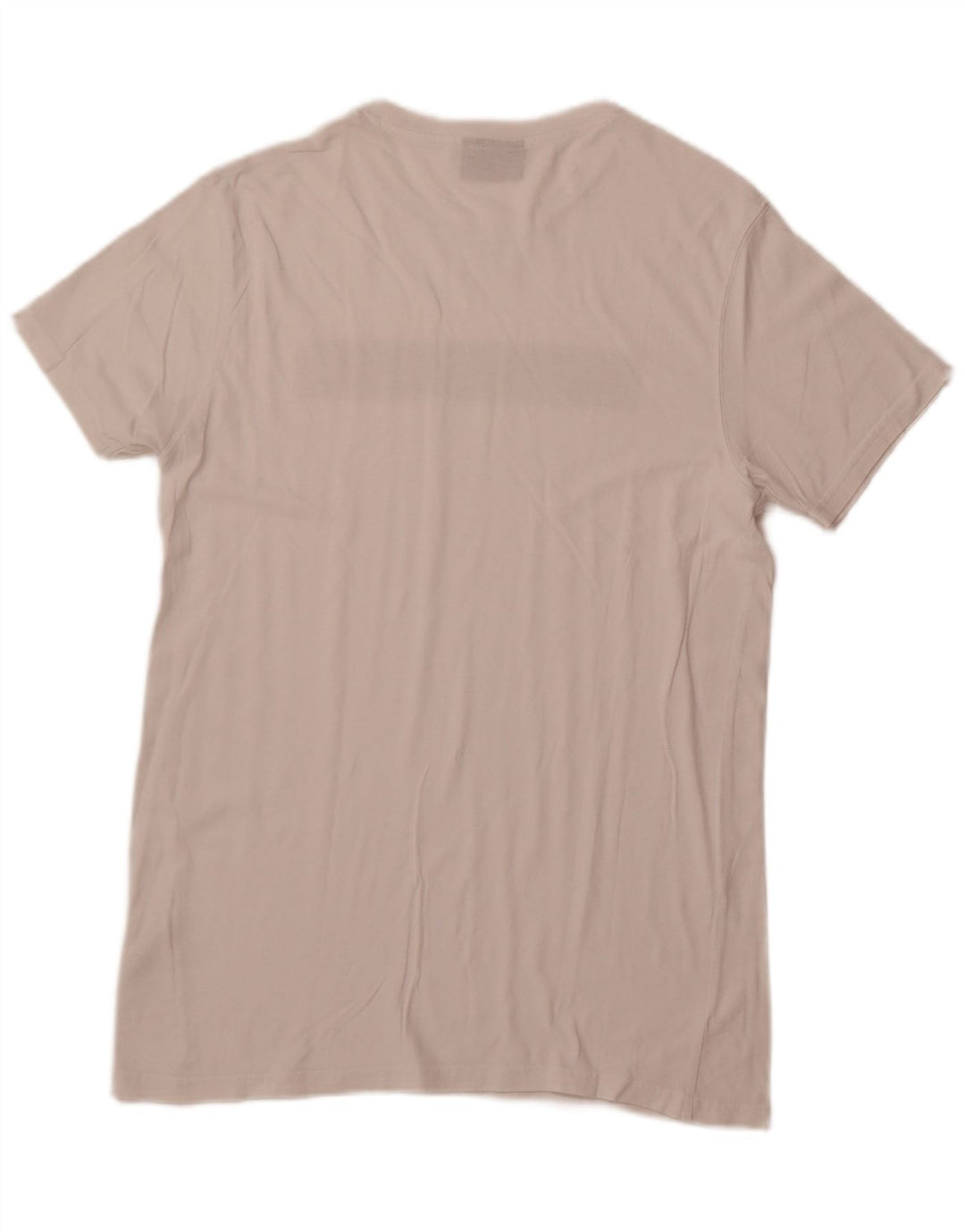 MCKENZIE Mens Graphic T-Shirt Top Medium White Cotton