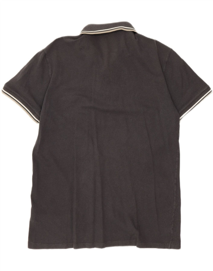 FRED PERRY Mens Polo Shirt 2XL Grey Cotton