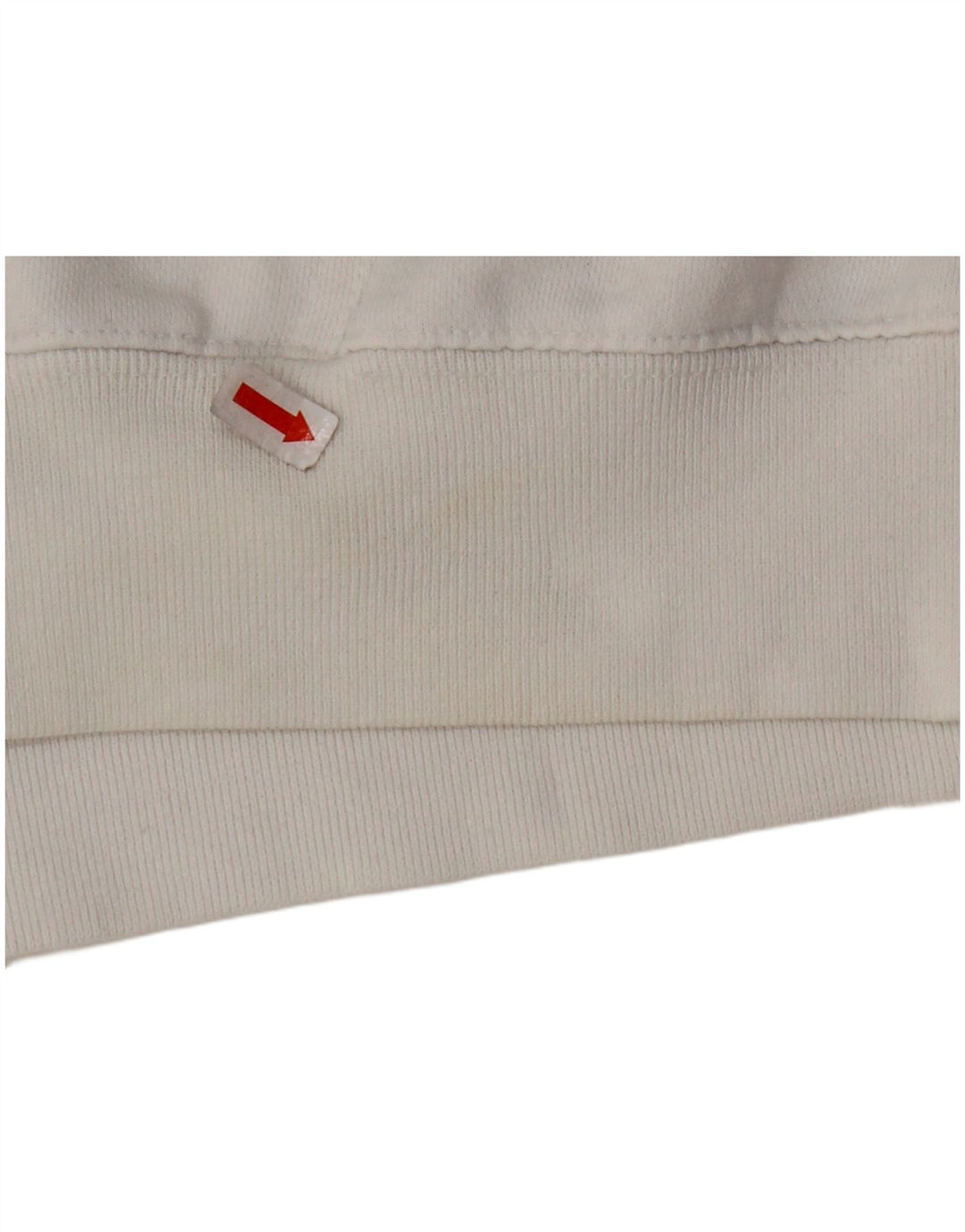 NIKE Mens Hoodie Jumper UK 45/47 XL White Cotton