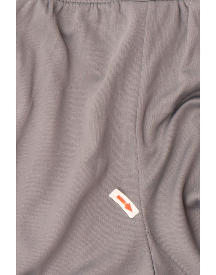 Nike Boys Dri Fit Tracksuit Trousers 12-13 Years Large Grey Polyester