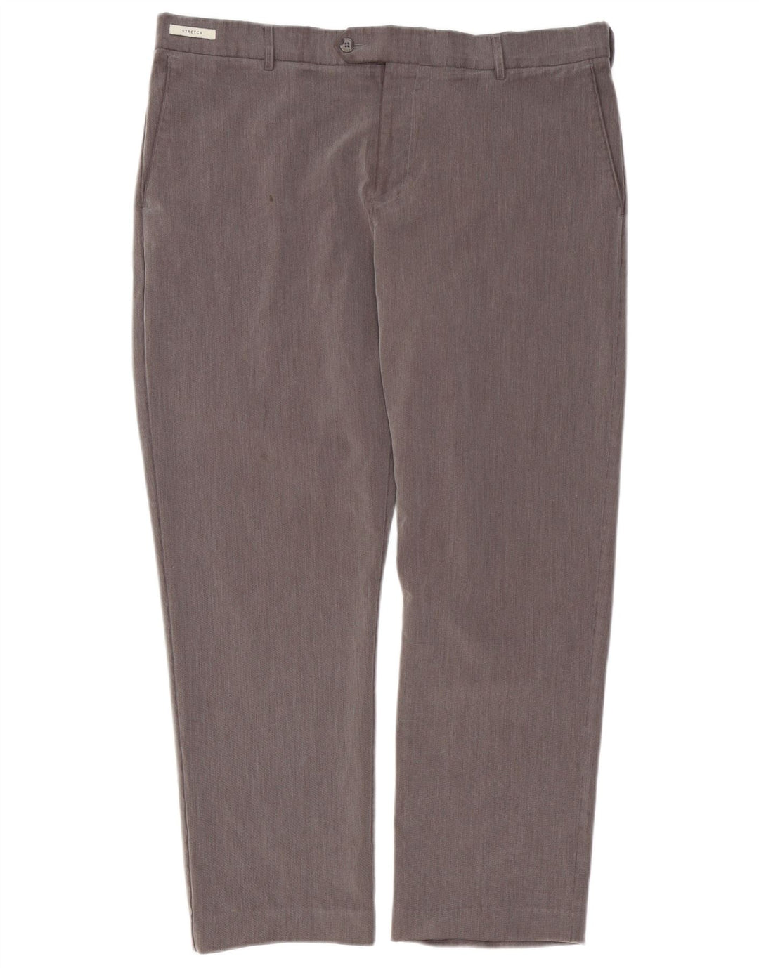 Farah Mens Classic Fit Suit Trousers W38 L29 Grey Polyester