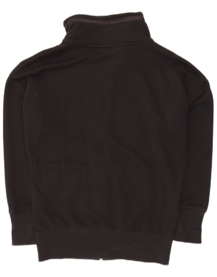 PUMA Mens Oversized Tracksuit Top Jacket UK 12 Medium Black Cotton