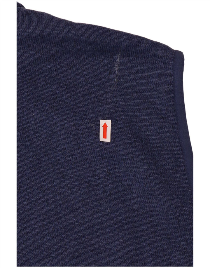 Vineyard Vines Mens Sleeveless Tracksuit Top Jacket XL Blue Flecked Preppy