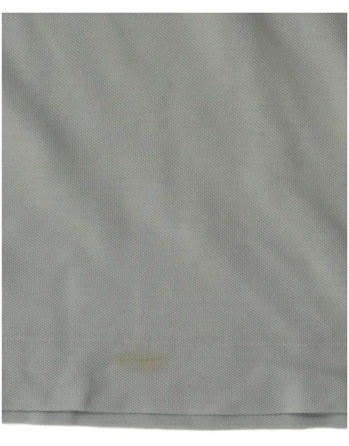 LACOSTE Mens Polo Shirt Size 3 Small Blue Cotton