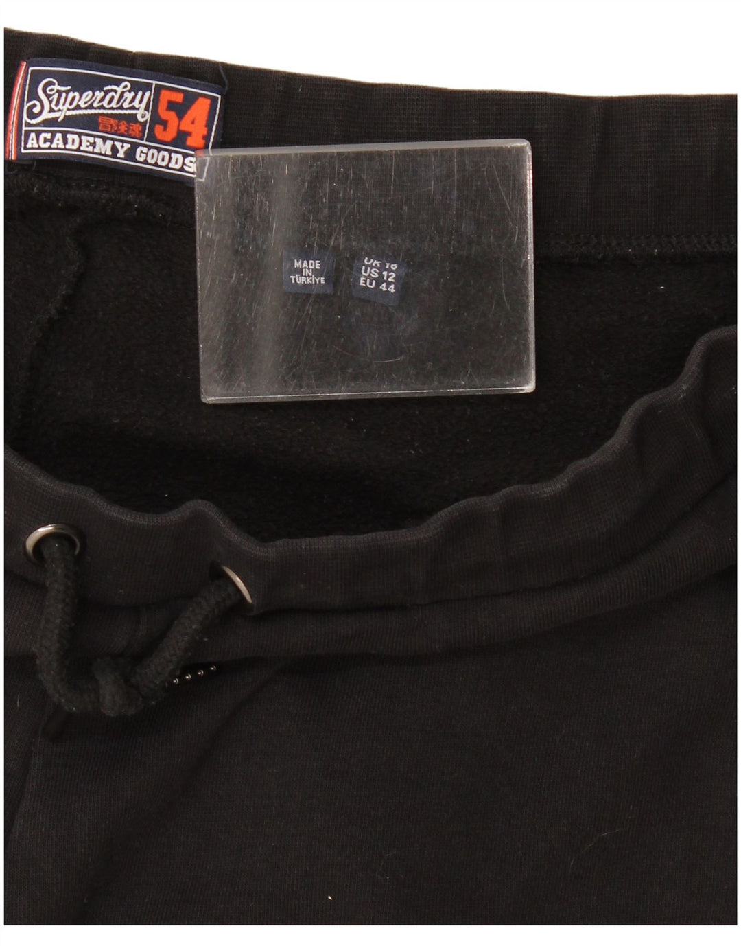 Superdry Womens Tracksuit Trousers UK 16 Large Black