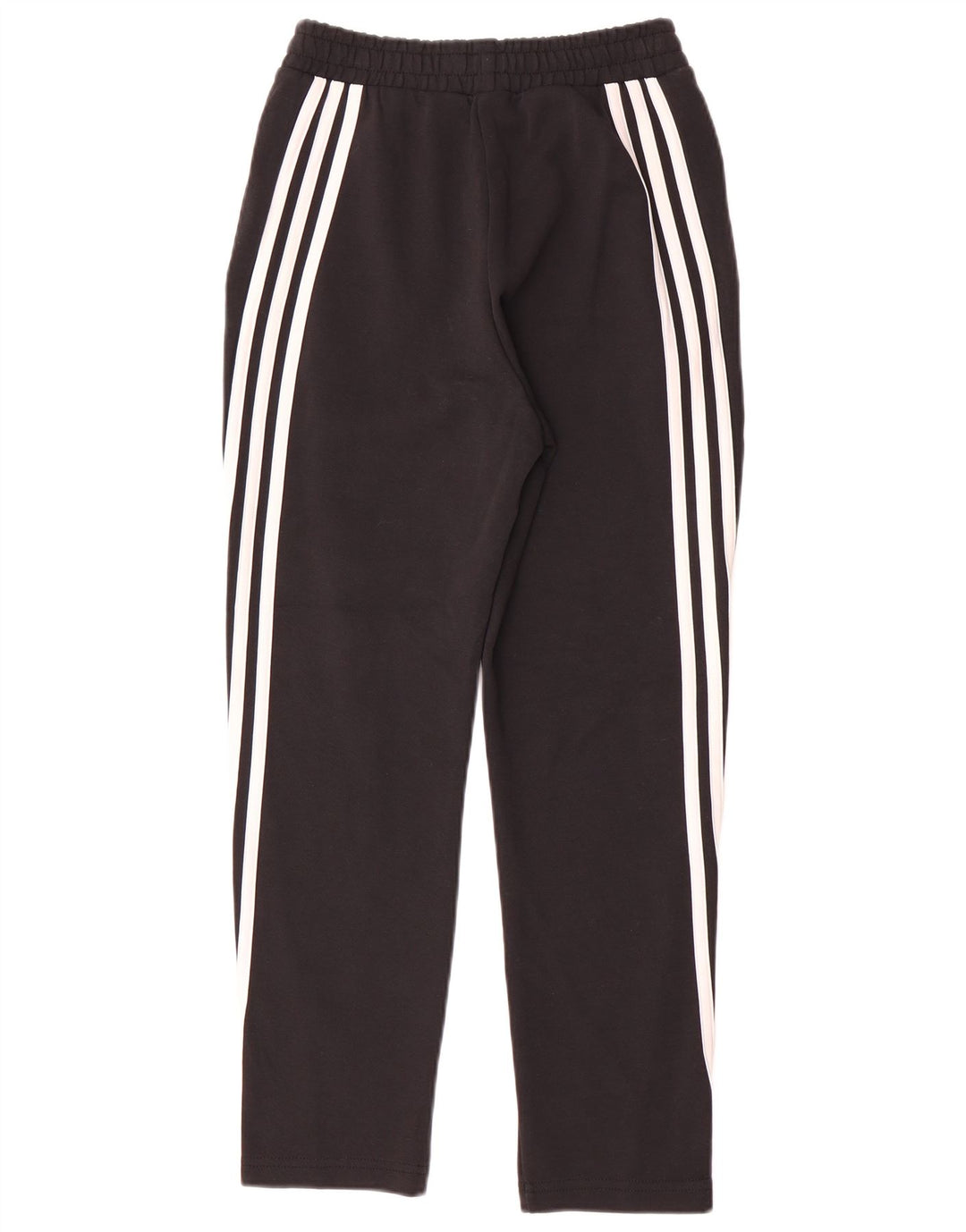 ADIDAS Boys Tracksuit Trousers 11-12 Years  Black Cotton