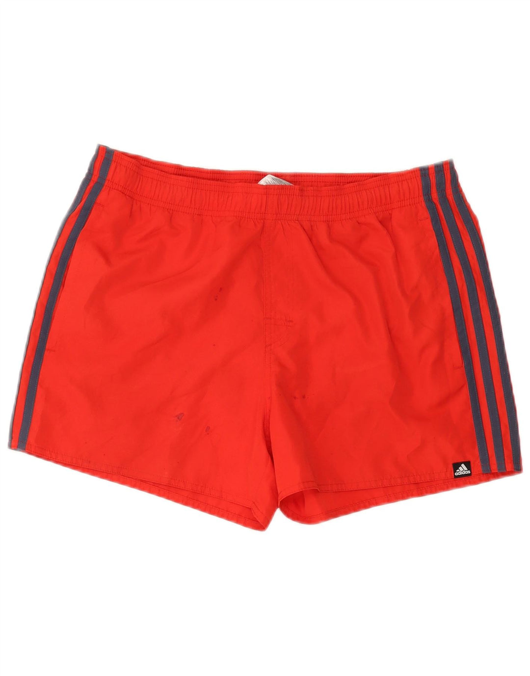 Adidas Mens Swimming Shorts Medium Red Polyester