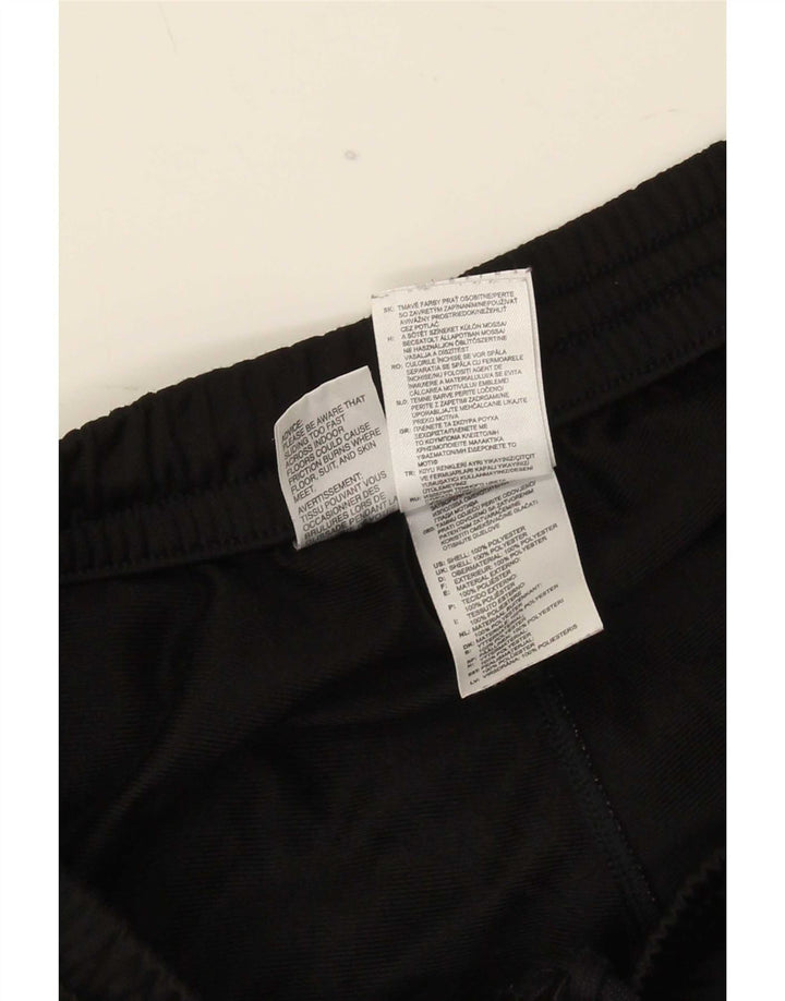 Adidas Mens Tracksuit Trousers Joggers Medium Black Polyester
