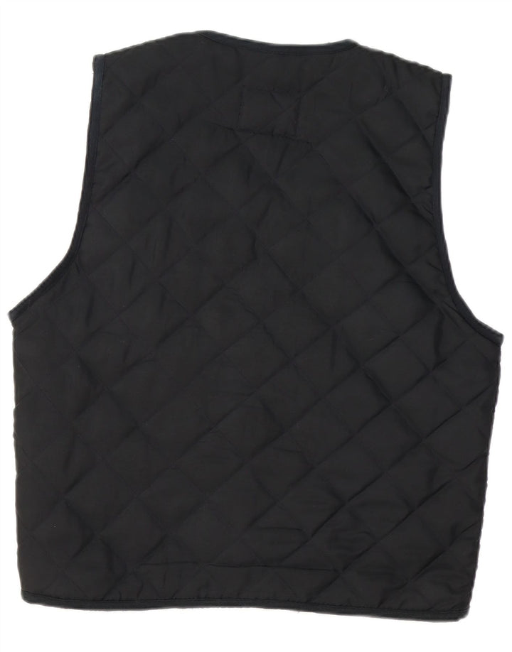Mauritius Womens Quilted Gilet UK 16 Large Black Polyester