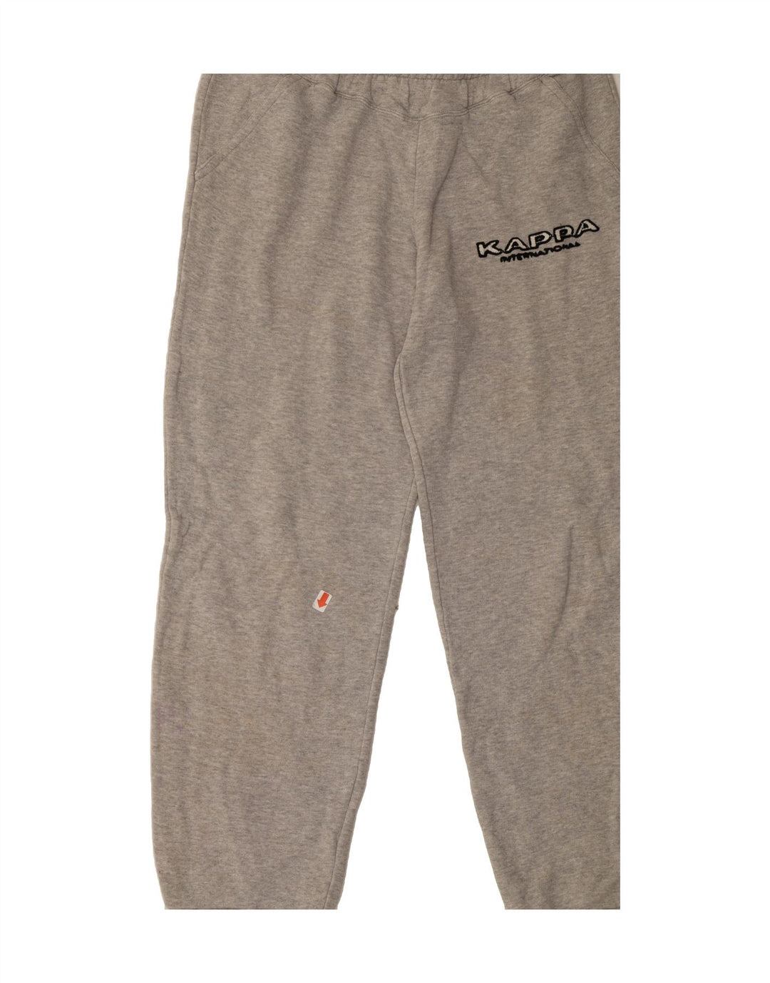 KAPPA Mens Graphic Tracksuit Trousers Joggers Small Grey Vintage Kappa and Second-Hand Kappa from Messina Hembry 
