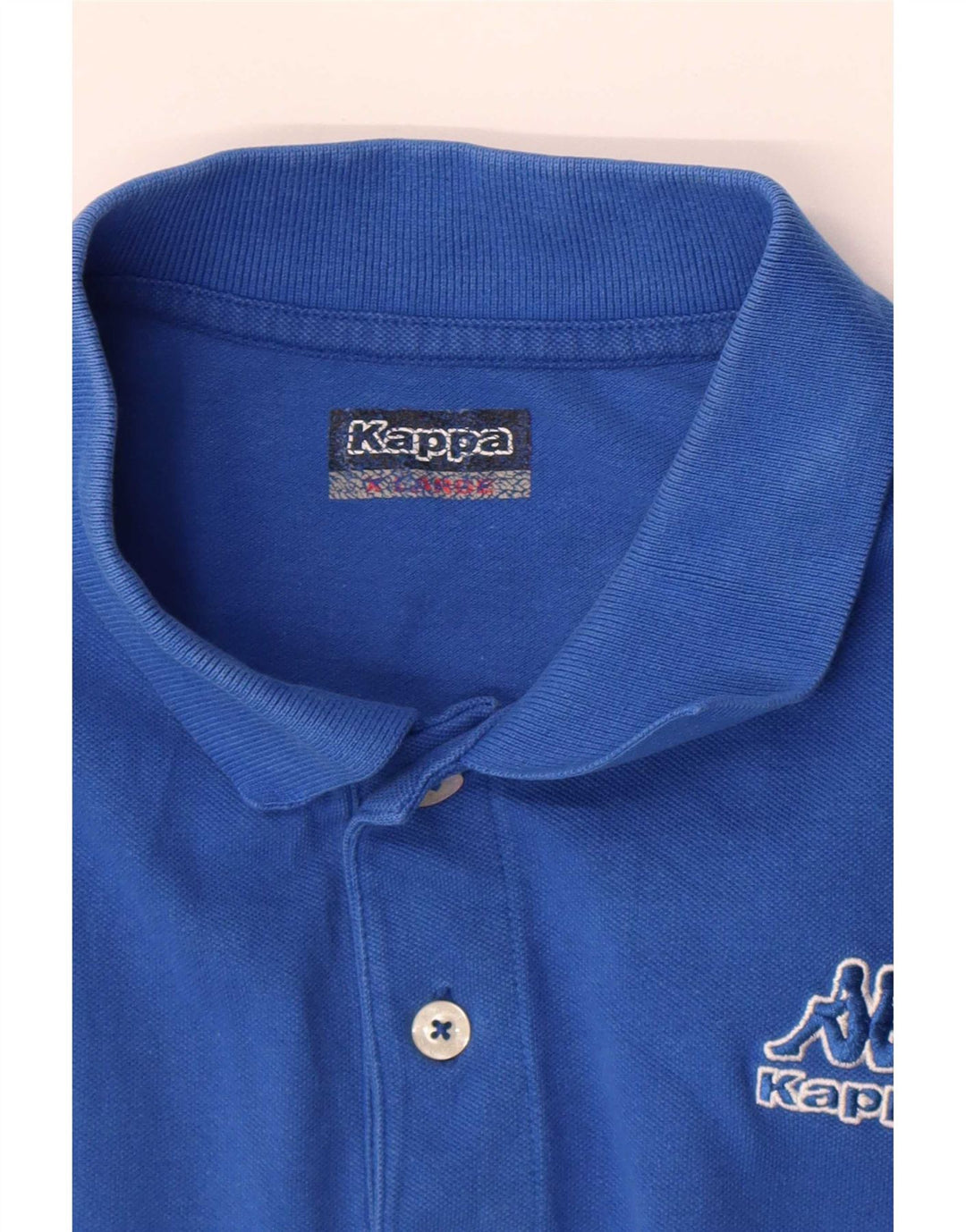 Kappa Mens Polo Shirt XL Blue