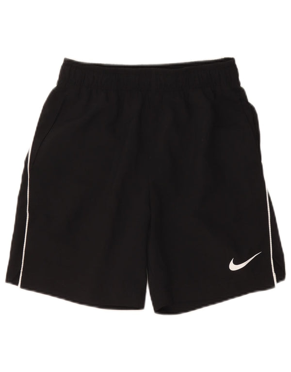 NIKE Boys Dri Fit Sport Shorts 10-11 Years Medium  Black Polyester