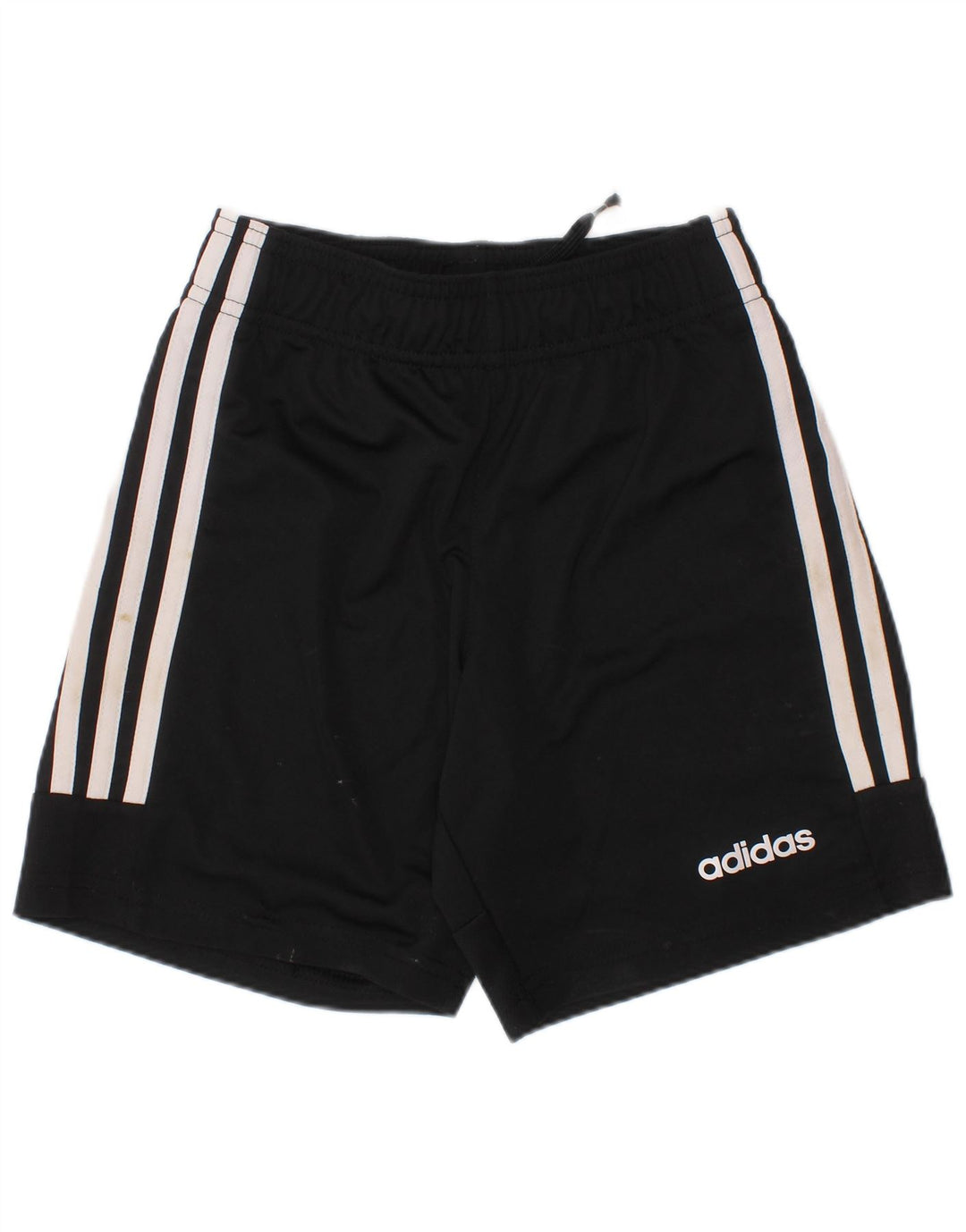 ADIDAS Boys Climalite Sport Shorts 7-8 Years  Black Polyester